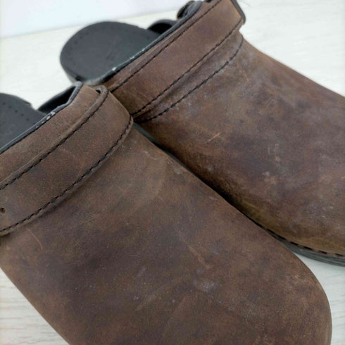 ダンスコ dansko オープンヒールクロッグス オイルドレザー レディース JPN:38